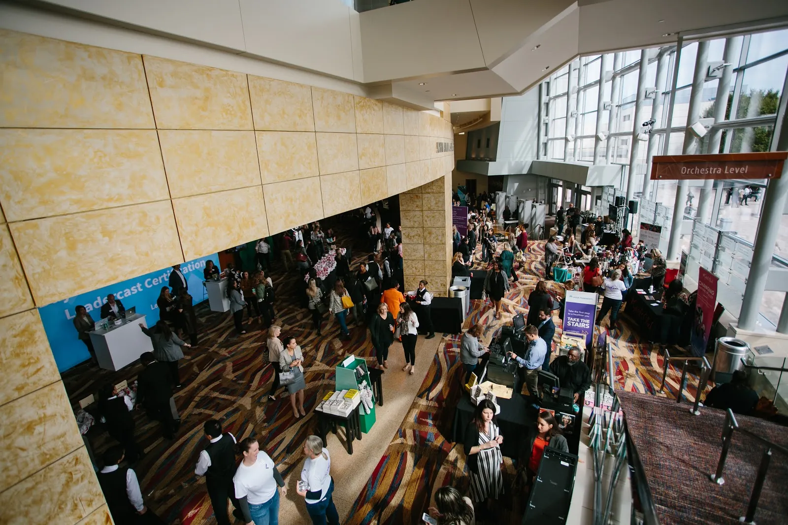 The lobby