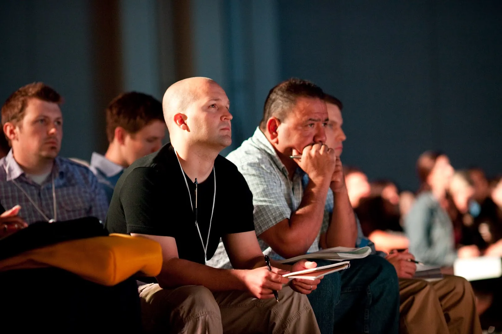 The audience