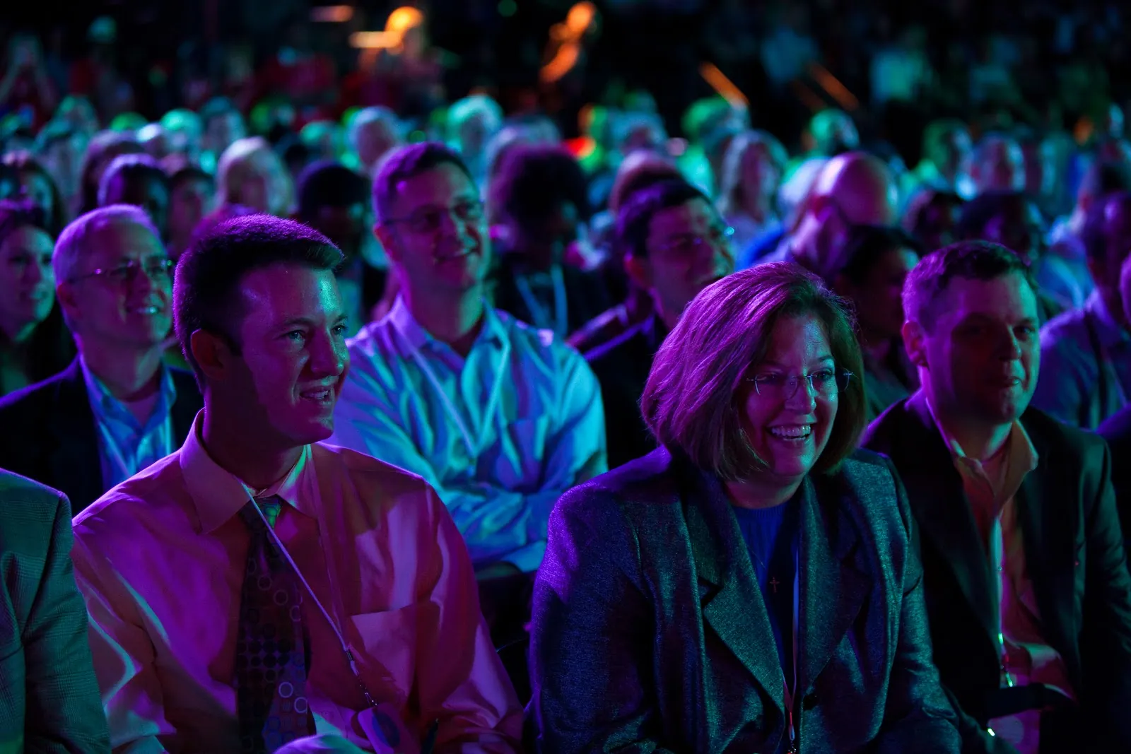 The audience
