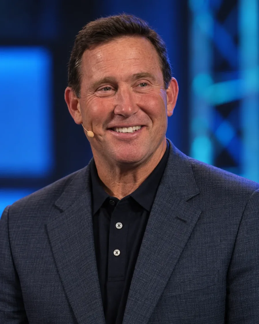 Jon Gordon speaking at Leadercast