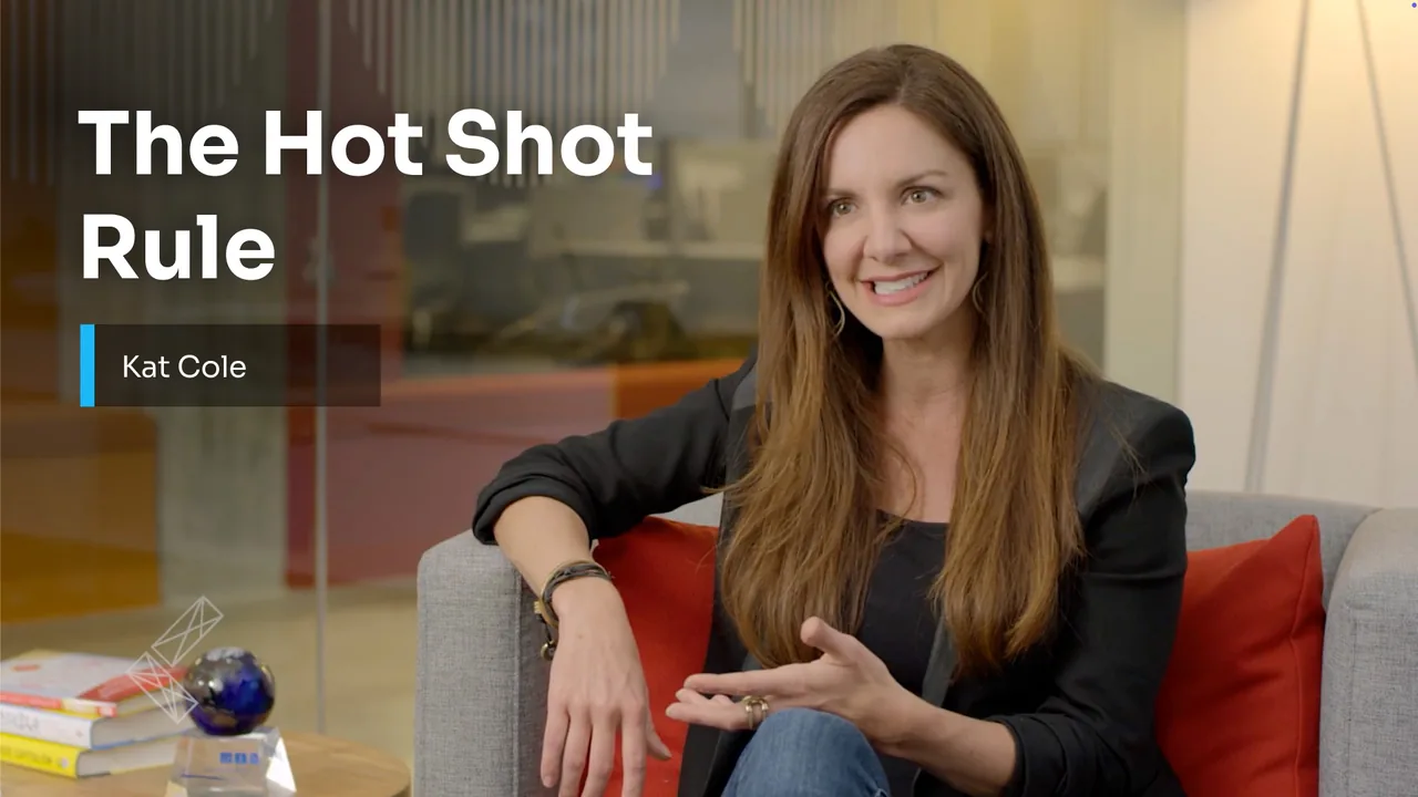 Kat Cole in The Hot Shot Rule