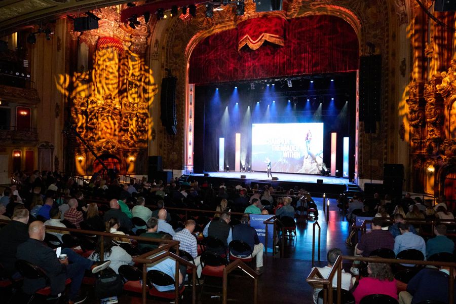 Leadercast Conference 2026 at the Midland Theatre, Kansas City